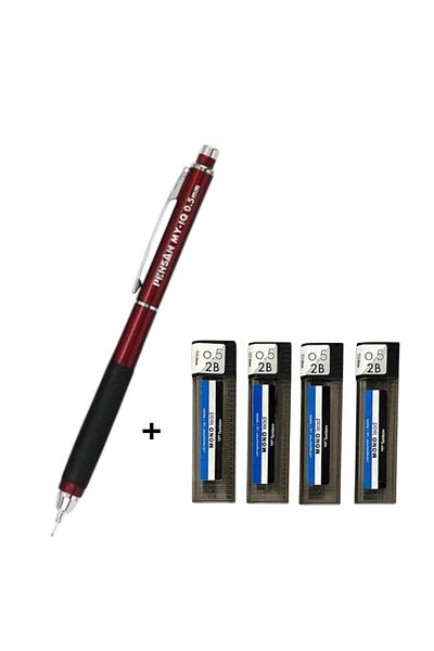 Pensan My Iq Versatil Pen 0.5 & 4 Pieces 0.5 2B Tombow Tip
