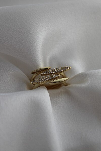 Nenya خاتم VIP من الفولاذ المقاوم للصدأ مرصع بحجر الزركون و4 شرائط قابل للتعديل