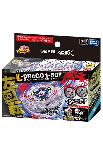 BEYBLADE Takara Tomy Beyblade X Random Booster Lightning L-Drago 1-60F Eldragor BX-00 BX 00