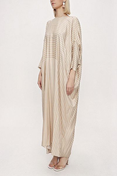 SOCIETA Striped Loose Cut Dress 94059