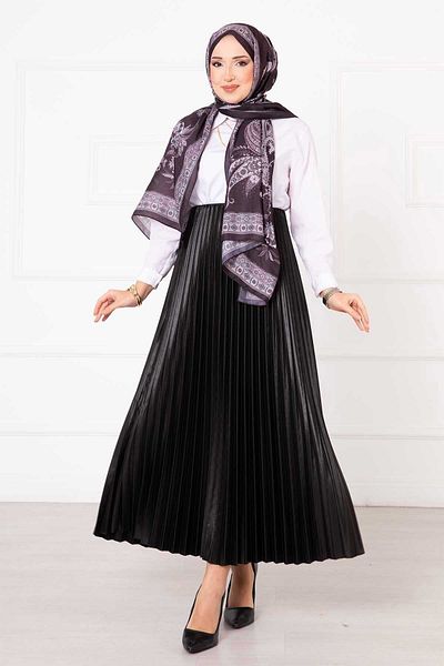 mf venessa Women's Tight Pleated Skirt