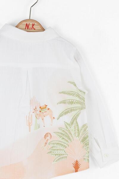 NK Baby Girl Arrakis Shirt 1-4 Years Ecru