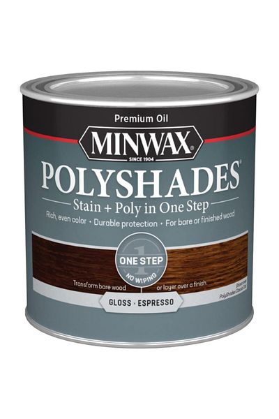 Minwax Polyshades One Step Wood Stain and Polyurethane Finish 0.5pt