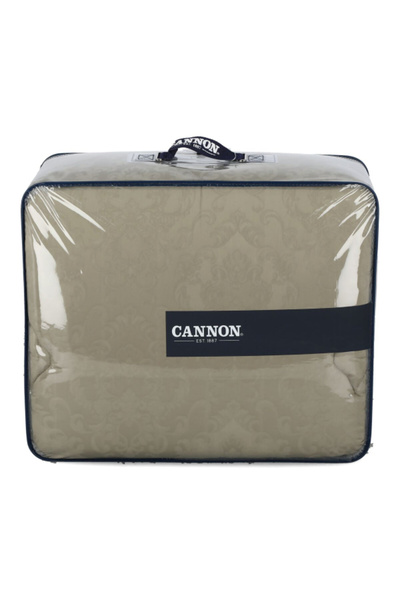 Cannon طقم لحاف جاكار T300 قطني عالي الجودة مكون من 3 قطع، مزدوج