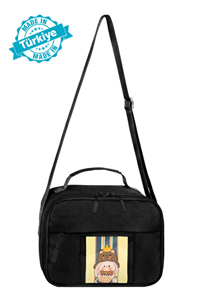 CHARSHI حقيبة غداء للأطفال على الطراز الكوري مع إكسسوارات لطيفة وحافظة طعام م...