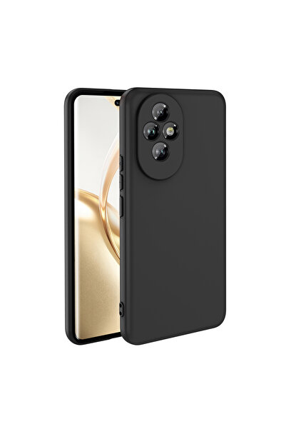 Nezih Case Honor 200 Uyumlu Kamera Korumalı (KADİFE İÇ YÜZEY) Renkli Silikon Kılıf