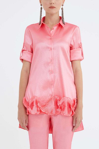 SOCIETA Pleated Shirt 10735