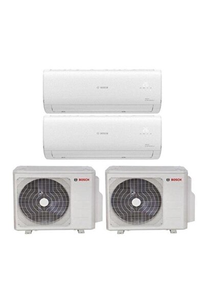 Bosch Multi Split İnverter Klima 72000 Btu Dış (36+36) + 2 İç Ünite 24000 + 2...