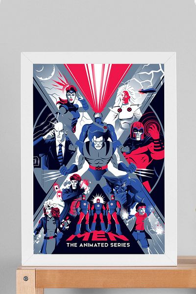 Saturn Pictură înrămată X-Men - Pictură poster film Marvel