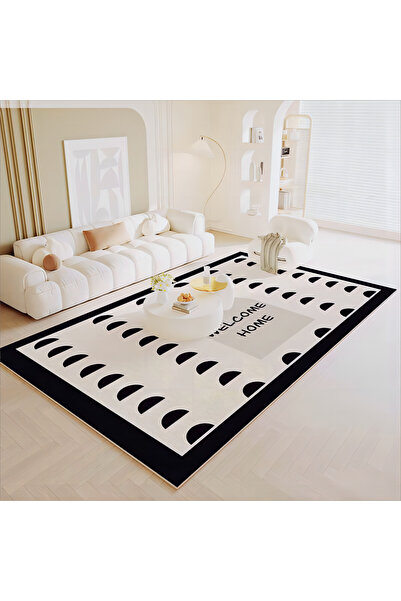 sharpdo Modern Light Luxury and Environmentally Friendly Imitation Cashmere Living Room Carpet