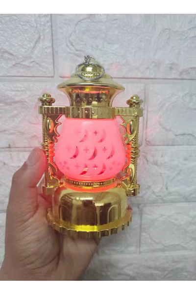 co arma Ramadan Wooden Lantern Table Lamp