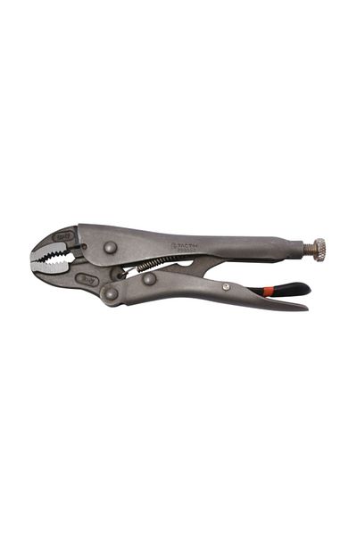 Tactix Chrome-Vanadium Steel Curve Jaw Locking Plier with Control Lock 7inch