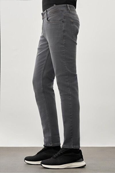 İmza Light Smoked Gabardine Slim Fit Trousers 5 Pocket Casual Denim 1023245158