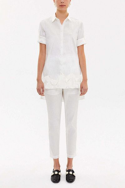 SOCIETA Pleated Shirt 10735