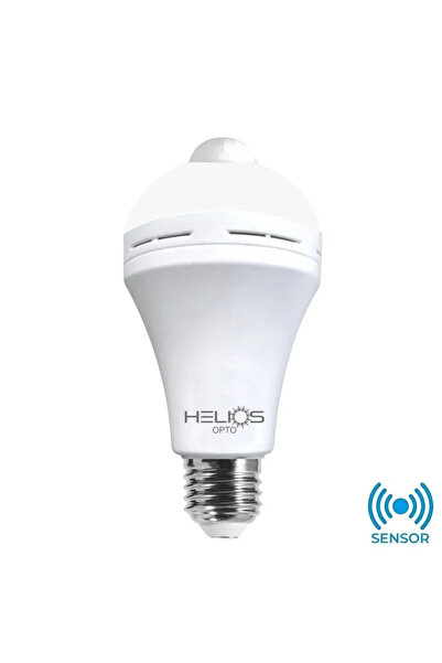 Helios HS2027 12W E27 Radar Sensörlü LED Ampül Beyaz | Helios Hareket Algılay...