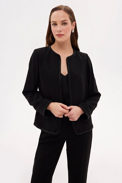 Naramaxx Stripe Bead Detailed Jacket