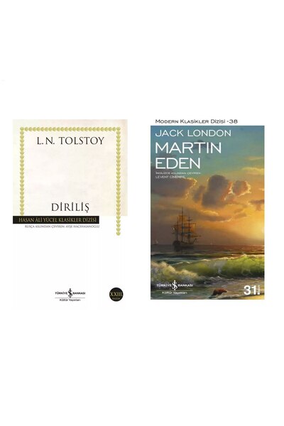 TÜRKİYE İŞ BANKASI KÜLTÜR YAYINLARI Diriliş - Lev Nikolayeviç Tolstoy - Marti...