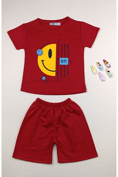 siyalife Unisex Kids T-Shirt and Shorts Set