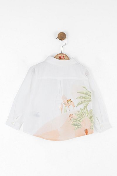 NK Baby Girl Arrakis Shirt 1-4 Years Ecru