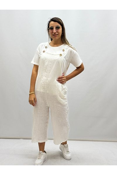 İTALYAN BUTİK Italian Linen Salopet