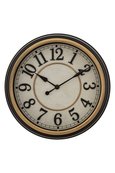 Atmosphera Nell Unique Design Round Analog Wall Clock 29.2cm