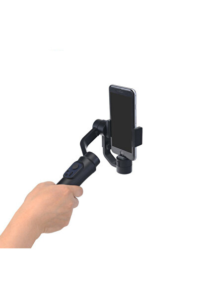 Nettech E3-Axis S5B Taşınabilir Selfie Çubuk Gimbal Telefon Sabitleyici