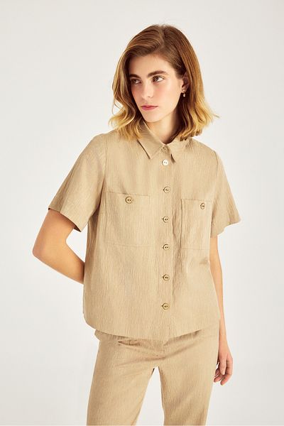 Naramaxx Short-Sleeved Tissue Shirt