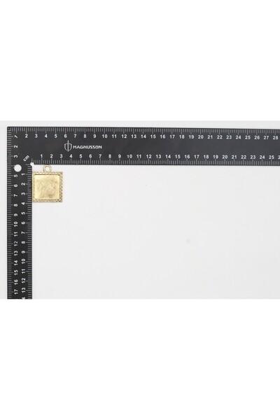 BONCADAS ETAMİN KANAVİÇE TAŞ İŞLEME KOLYE ÇERCEVESİ KOLYE UCU (5 ADET)