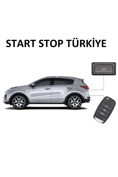 ÇAMKIRAN Kia Sportage 2016-2021 arası uyumlu elektrikli bagaj 2yıl garantili faturalı
