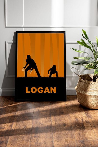 Saturn Pictură înrămată X-Men - Pictură poster film Logan