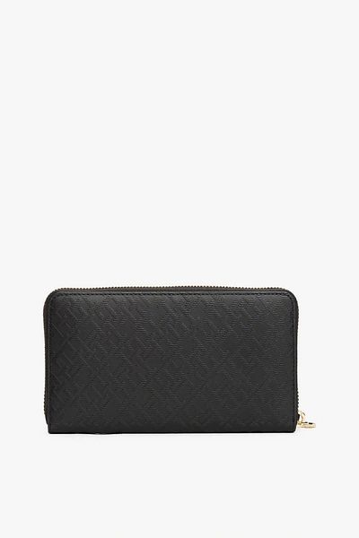 Tommy Hilfiger Th Distinct Lrg Za Mono Women's Wallet Aw0Aw17258Bds