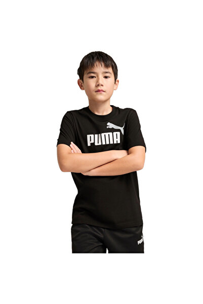 Puma Tričko Puma Ess 2 Color No.1 Logo Tee B, Black, Kids