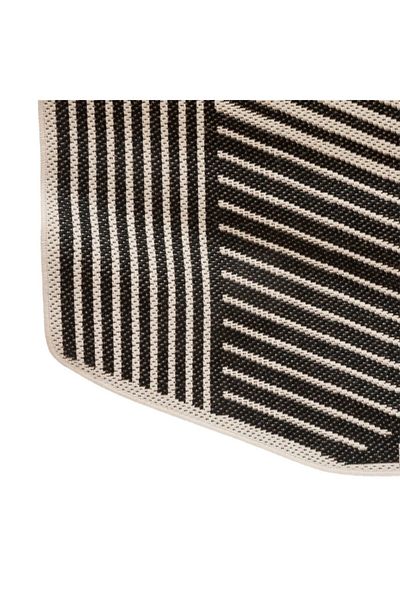 Atmosphera Stripe Pattern Decorative Rectangular Indoor and Outdoor Rug 160 x 230cm