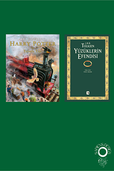 Metis Yayınları Yüzüklerin Efendisi Tek Cilt + Harry Potter ve Felsefe Taşı –...