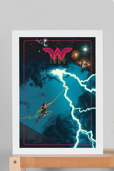Saturn Επιτραπέζιο με κορνίζα Wonder Woman 1984 - Επιτραπέζια αφίσα ταινίας