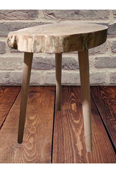 Mrm mobilya Kütük sehpa, Doğal Ahşap sehpa,