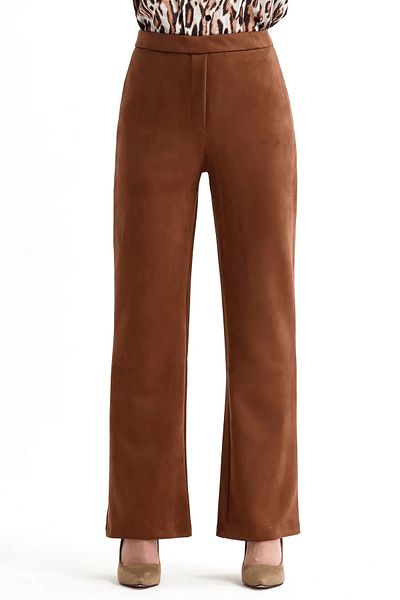 İKLİM LİFE Zippered Suede Trousers