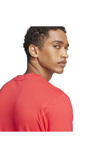 adidas M BL SJ T PURRU Червена мъжка тениска с къс ръкав