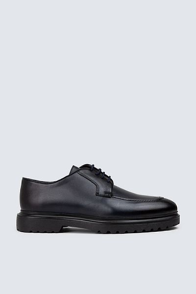 Deery Ανδρικά παπούτσια Casual από γνήσιο δέρμα Navy Blue