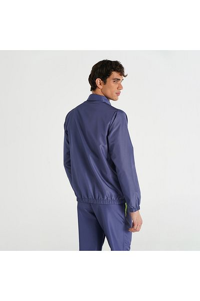 hummel Ανδρικό μωβ μπουφάν με γιακά Graham