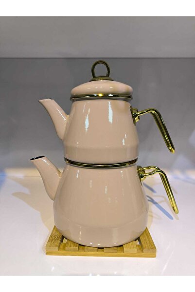 DEMYAK Emaye Çaydanlık Takımı