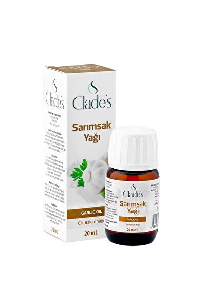 Clade's Sarımsak Yağı 20 ml - Cilt Bakım Yağı Garlic Oil