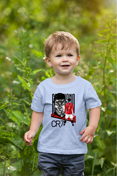 oneagılyazı Ronaldo Printed Children's Oversize T-Shirt