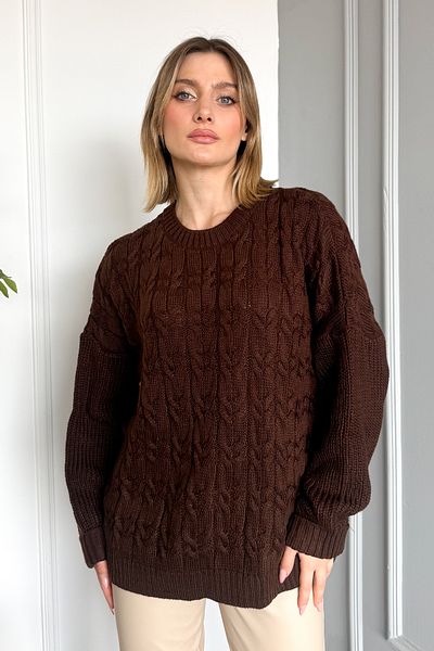 ModaPlaza Дамски ежедневен пуловер 7338
