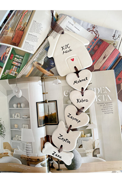 Mugtasarım El yapımı Seramik Duvar, Kapı Süsü