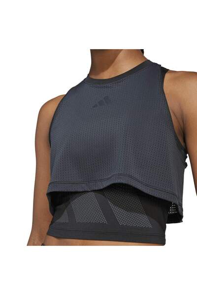 adidas Cool Int. Kadın Siyah Yuvarlak Yaka Atlet