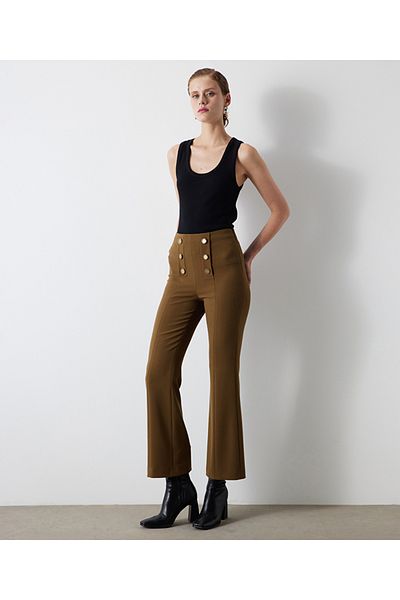 İpekyol Pants with metal buttons