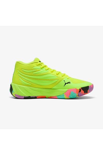 Puma Court Pro Marble Erkek Sarı Basketbol Ayakkabısı