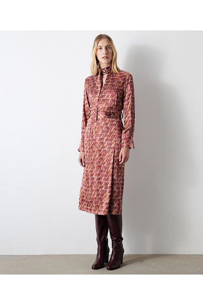 İpekyol Patterned midi dress