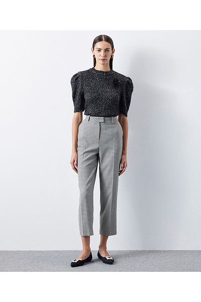 İpekyol Houndstooth Pattern Trousers